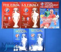 UEFA EURO 2016 Official Tournament Preview (98 pages), official Tournament Programme (English) (