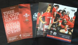 2024 Major Nations in the Autumn Tests Rugby Programmes (5): England v New Zealand, Australia, S