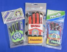 Vintage Reusch Goalkeeper Gloves (3) – features a pair of Peter Schmeichel retailed gloves size 10
