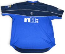 Derek McInnes Rangers 2002 ‘Stuart McCall Testimonial’ Training Shirt – embroidered shoulder