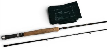 Bob Church “The Dovey” IM6 carbon trout fly rod, 9ft 2pc line 5/6#, Fuji down locking reel seat,