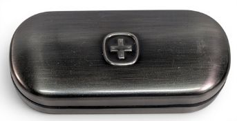 Scarce Wenger Millennium 2000 Swiss Army Knife No 3668, with stylised 2000 logo with polished