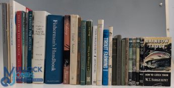 27x Fishing Books – Rainbow Trout How to Catch Them 1960 W T Sargeaunt, Bream How to Catch Them 1965