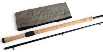 Drennan Light Feeder carbon rod, 11ft 3pc with ½ oz TC tip and 2 further tips in handle ¾ / 1 ½