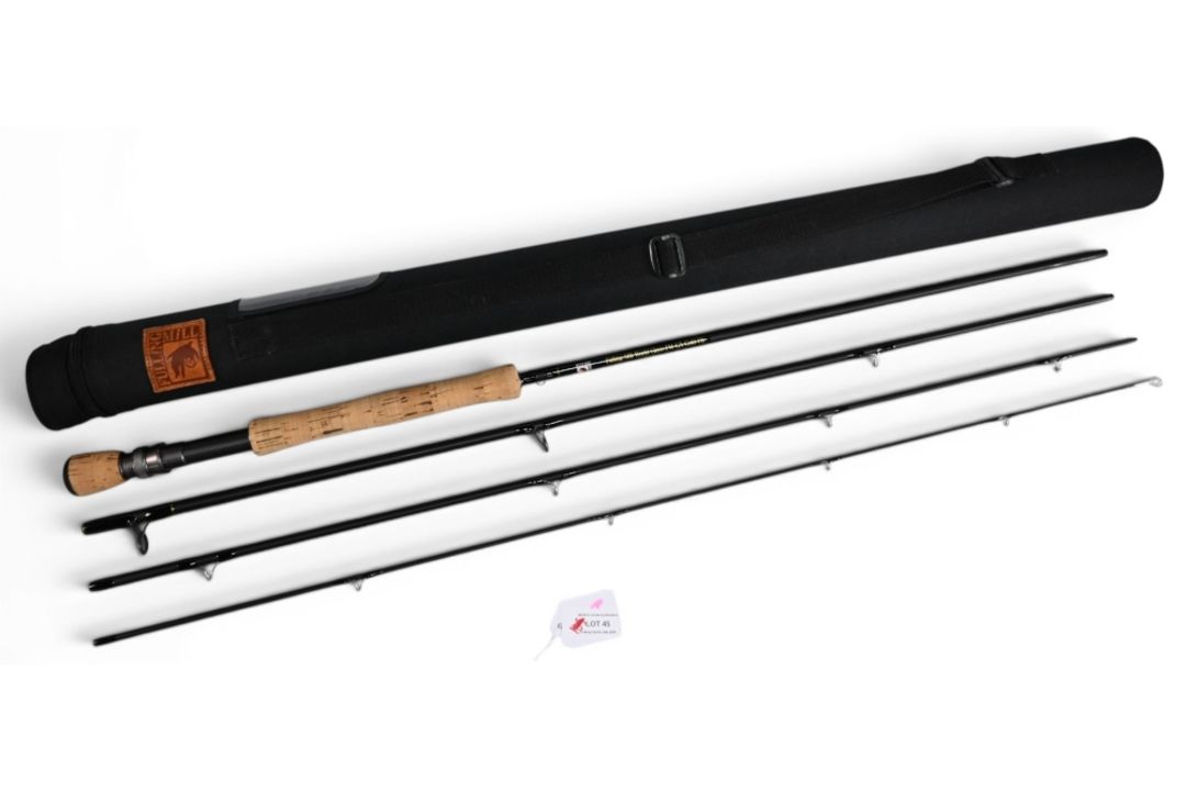 Fulling Mill World Class FM-GX Gold Fly carbon trout fly rod, Serial No GX-7104-10401, 10ft 4pc line - Image 1 of 2