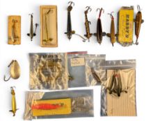 Hardy Branded Fishing Lures, spoons baits, 17 in total