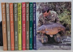 9x Carp Legends Fishing Books: Bob Maylin, Albert Romp, Lee Jackson, Mike Watson, Steve Briggs, Dave