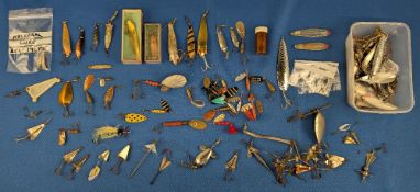 Fishing Tackle Lures, Spinners, Spoons, Dead Baits: a good Alcock Water Witch Pat number, plus names
