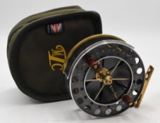 Fine Mill Tackle Company Ltd Redditch, Gary Mills “Millstream” centrepin/trotting alloy reel, 4 ¼”