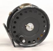 Hardy Bros scarce “St George” alloy sea trout/light salmon fly reel, 3 ¾” ventilated spool, 2