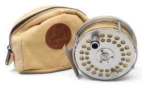 ATH Design Holland “The Ari T Hart” RHW S2 alloy salmon fly reel No 678, 4” ventilated spool, 3