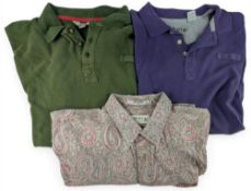 3x Orvis Shirt and Polo Shirts, a long-sleeved shirt, and two short sleeved polo shirts, all size