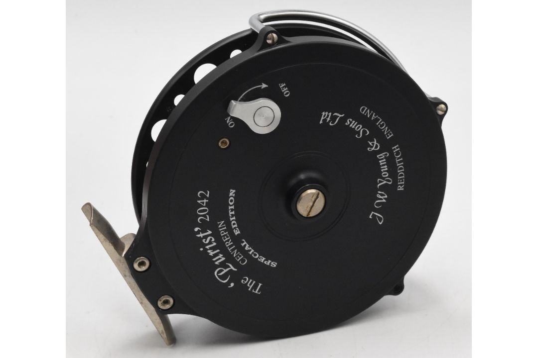 J W Young & Sons Redditch “The Purist” 2042 special edition alloy centre pin/trotting reel, 4 ½” - Image 2 of 3