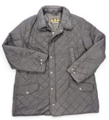 Fine Barbour black Quilted Jacket, size XXL, in good light used condition