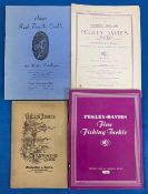 1928-19632 Vintage Fishing Tackle Catalogues: H Clarke & Son Leicester c1928 illustrated