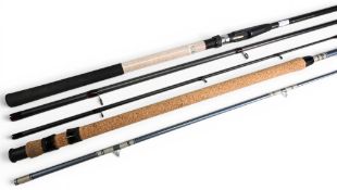 Shakespeare 1868-270 hollow glass coarse rod, Action A-35, 2.7m, 2pc, 24” handle, sliding reel