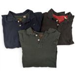 3x Orvis Polo Shirts, long sleeve cotton shirts all size XXL, in good used condition