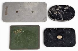 The Handy Fly box 5 ½” x 4 ½” with lift out 16-section clear trays with 170 dry flies. Pape