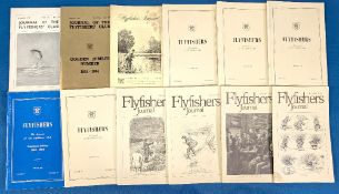 1955-1987 The Fly Fishers Journal: 12 good editions to include 1961 Golden Jubilee, and Centenary