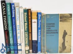 10x Fishing Books – Shooting Game 1980 Michael Kemp, Fowling Duck 1994 Mike Swan, Coarse Fishing for