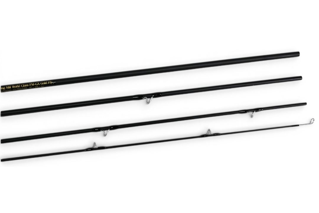 Fulling Mill World Class FM-GX Gold Fly carbon trout fly rod, Serial No GX-7104-10401, 10ft 4pc line - Image 2 of 2