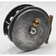 Allcock Redditch “Aerial” 7950 T6 alloy centre pin trotting reel, 4” RHW wide caged drum, twin white - Image 2 of 2