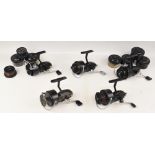 One for the Mitchell 300 LHW collectors – a selection, all working well: 5x 300 fixed spool reels.