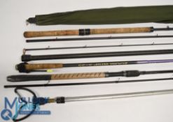 Tricast Legacy Extender 13-15ft carbon match rod 3pc with twist lock extension butt, good, a Maver