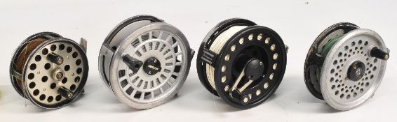 4x Various reels - to inc Ryobi 455 magnesium fly reel 4