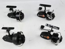 Mitchell 320 fixed spool reel, good bail spool tensioner, on/off check, light use, runs well.