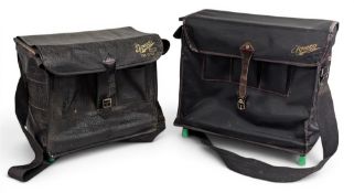 2x Vintage Efgecco Fishing Tackle Seat Boxes, in fair used condition