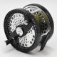 Unnamed alloy fly reel LHW in the style of a Cascapedia or classic design winch, 3 ¾” perforated - Image 3 of 3