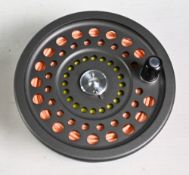 Hardy Bros “Marquis” LWT salmon No 2 alloy spool only, 4 1/8” ventilated 2 screw latch, black handle
