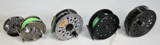 Collection of Shakespeare trout fly reels, all working well, as follows: 1x Summit 2684-000, 2 ¾”