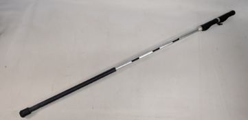 Aluminium Wading Staff, Stick, with weighted foot and retractable wrist strap, unbranded
