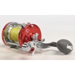 Rover Kast King 70L LHW bait casting multiplier reel. Large counter balanced handle, on/off check,