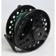 Vision Koma 9/11# alloy salmon fly reel and spare spool, 2 screw latch and ventilated spool, counter - Image 2 of 2