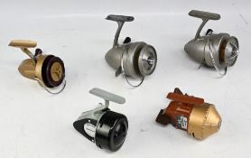 A collection of reels, as follows: 2x Le Omnia Super reels, both with good bail. 1x Millwards