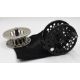 Vision Koma 9/11# alloy salmon fly reel and spare spool, 4 ¼” wide ventilated spool 2 screw latch - Image 1 of 3