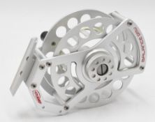 Airflo Balance 911W alloy LHW salmon fly reel, 3 7/8” wide ventilated spool, 2 screw latch,