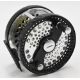 Unnamed alloy fly reel LHW in the style of a Cascapedia or classic design winch, 3 ¾” perforated - Image 1 of 3