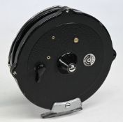 J W Yoiung & Sons Redditch “The Trudex” alloy centre pin/trotting reel, 5 ½” narrow ventilated