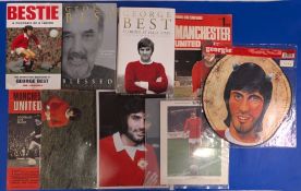 George Best Collectables and Books: The Best Album picture disk, poster, George Best 1946-2005