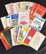 1950s Onwards Welsh Clubs Home and Away Rugby Programmes (c.50): To inc Cardiff at Penryn and at