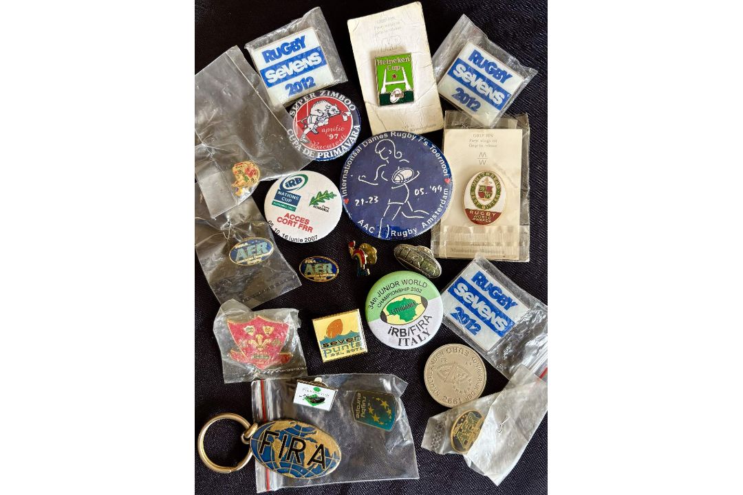 Sevens etc Rugby Tournament Pin Badges from Around the Globe (22): Various tourneys including
