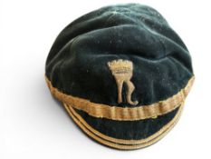 Christ College Brecon Rugby Honours Cap: Undated but probably first quarter of the 20th century,