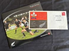 1978 and 2004 NZ Interest Rugby Philatelic Items (2): Rugby Sevens, joint NZ/Hong Kong issues from