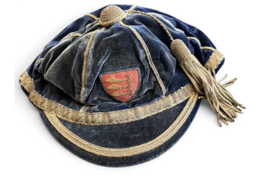 1920s WC ‘Wick’ Powell’s Middlesex County Rugby Honours Cap: William Charles "Wick" Powell was a - Image 1 of 2