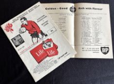1974 Unbeaten British and I Lions Rugby Programmes (2): Lions v Eastern Transvaal and Southern