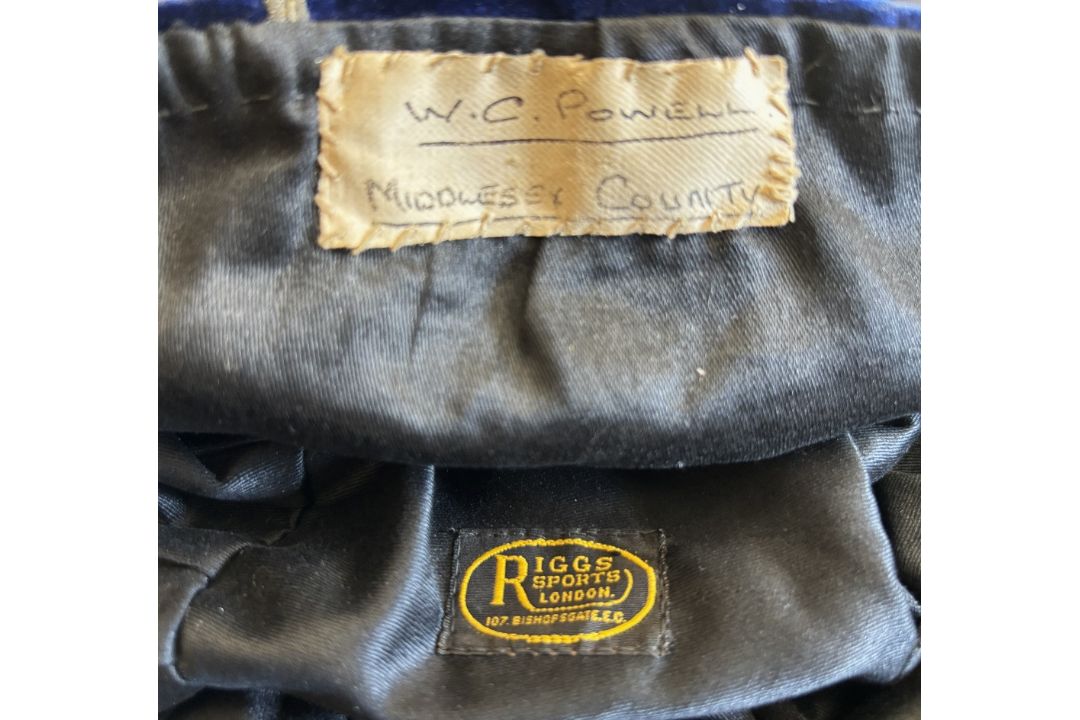 1920s WC ‘Wick’ Powell’s Middlesex County Rugby Honours Cap: William Charles "Wick" Powell was a - Image 2 of 2